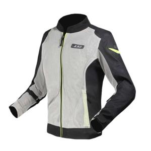 Chaqueta moto mujer LS2 Airy Blanca-Negra